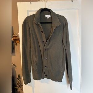 Goodfellow size large olive green cardigan